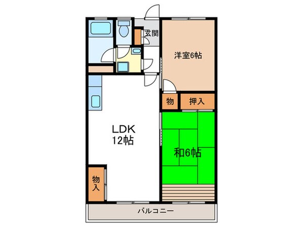 安戸ビルの物件間取画像